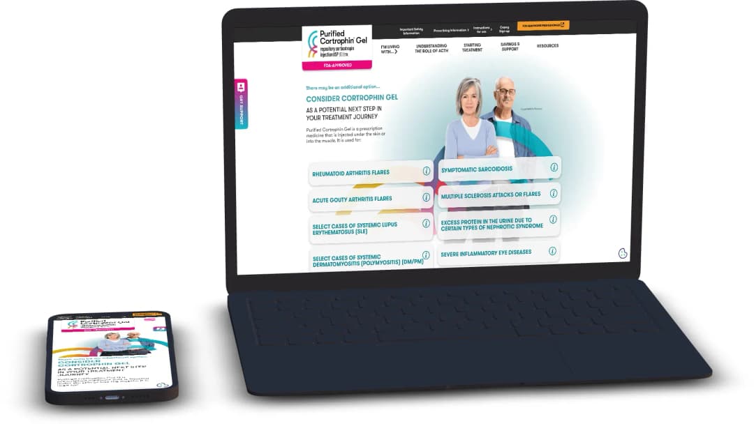 cortrophin.com screenshot